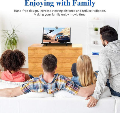 Lupa de pantalla para teléfono móvil de 12"