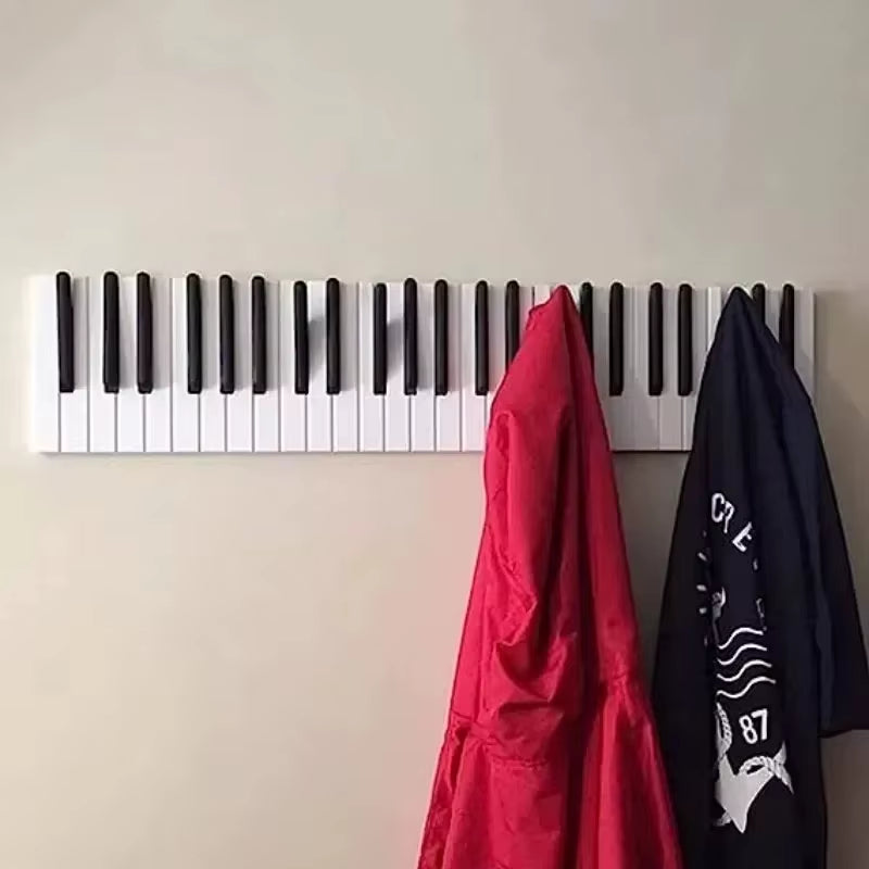 Perchero Teclado de Piano – Decoración Funcional para Amantes de la Música
