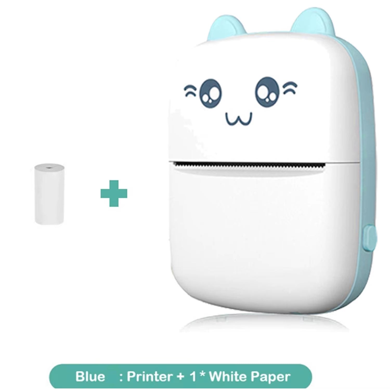 Mini impresora de bolsillo, impresora térmica inalámbrica