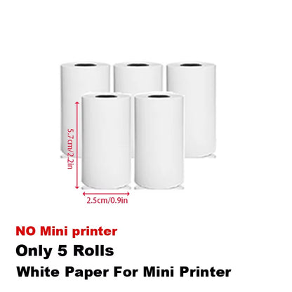 Mini impresora de bolsillo, impresora térmica inalámbrica