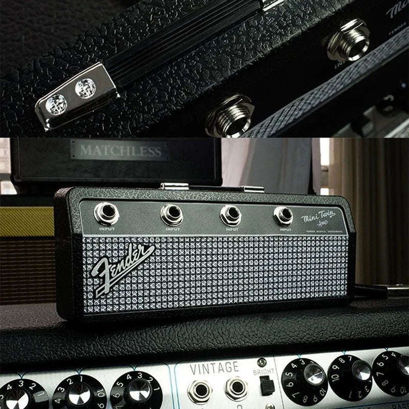 Soporte de pared para llaves de guitarra Fender