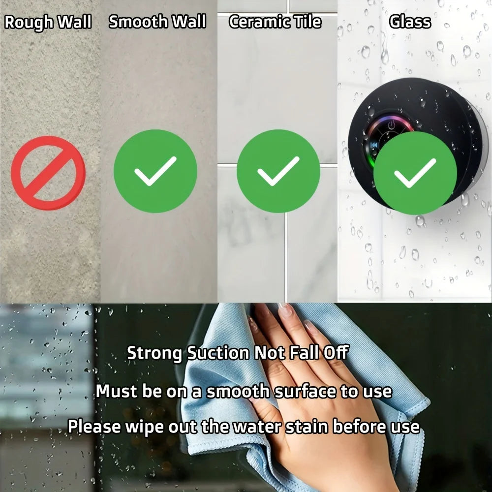 Nuevo altavoz inalámbrico Bluetooth impermeable para baño