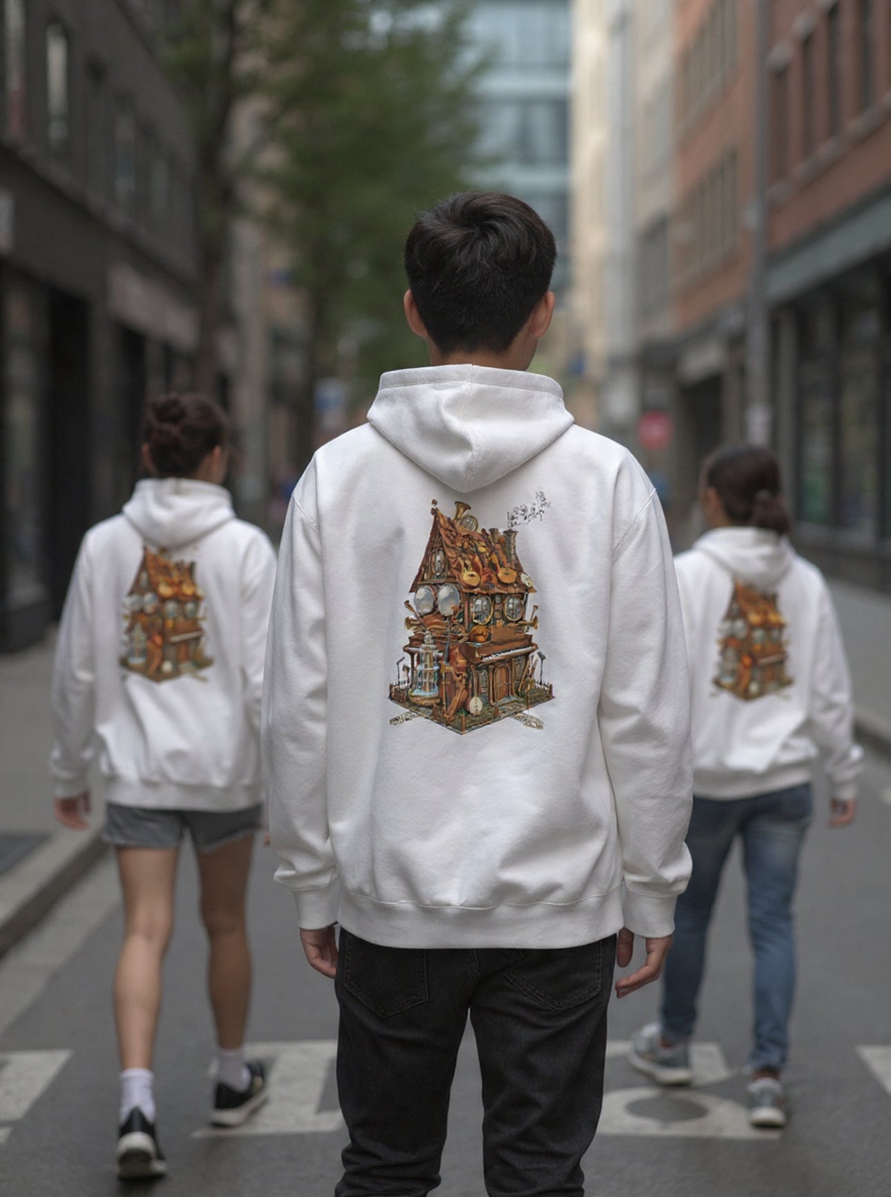 Sudadera sin Capucha Unisex Music House