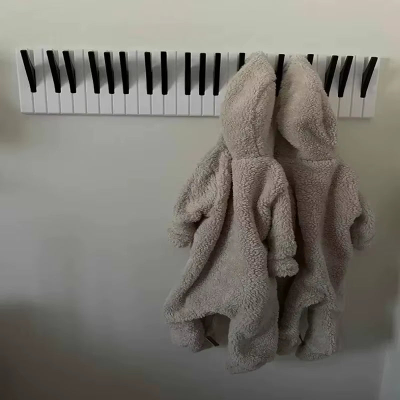 Perchero Teclado de Piano – Decoración Funcional para Amantes de la Música